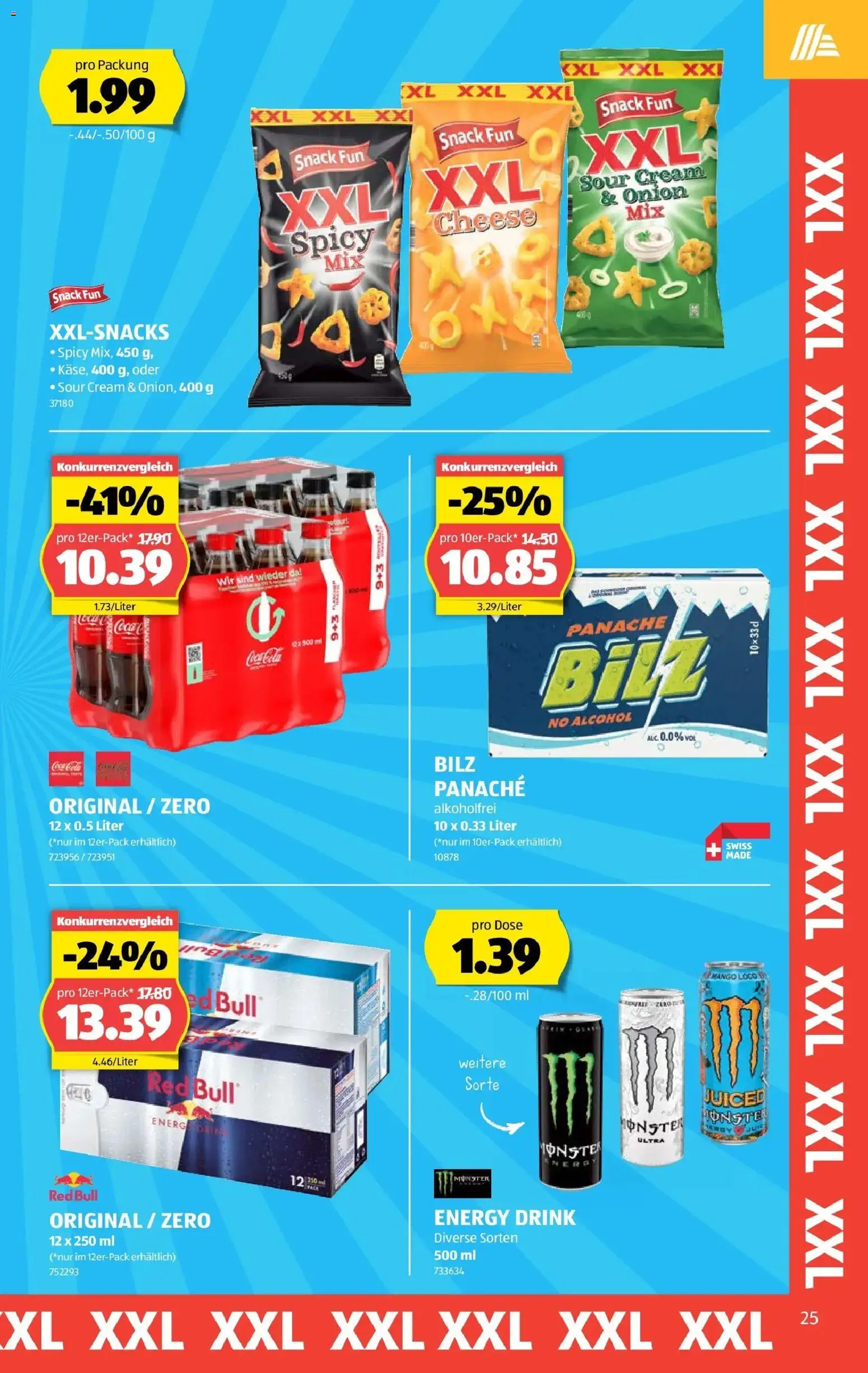 Aldi - Aldi Suisse: Wochenangebote – gültig ab 26.02.2026 | Seite: 25 | Produkte: Red bull, Mango
