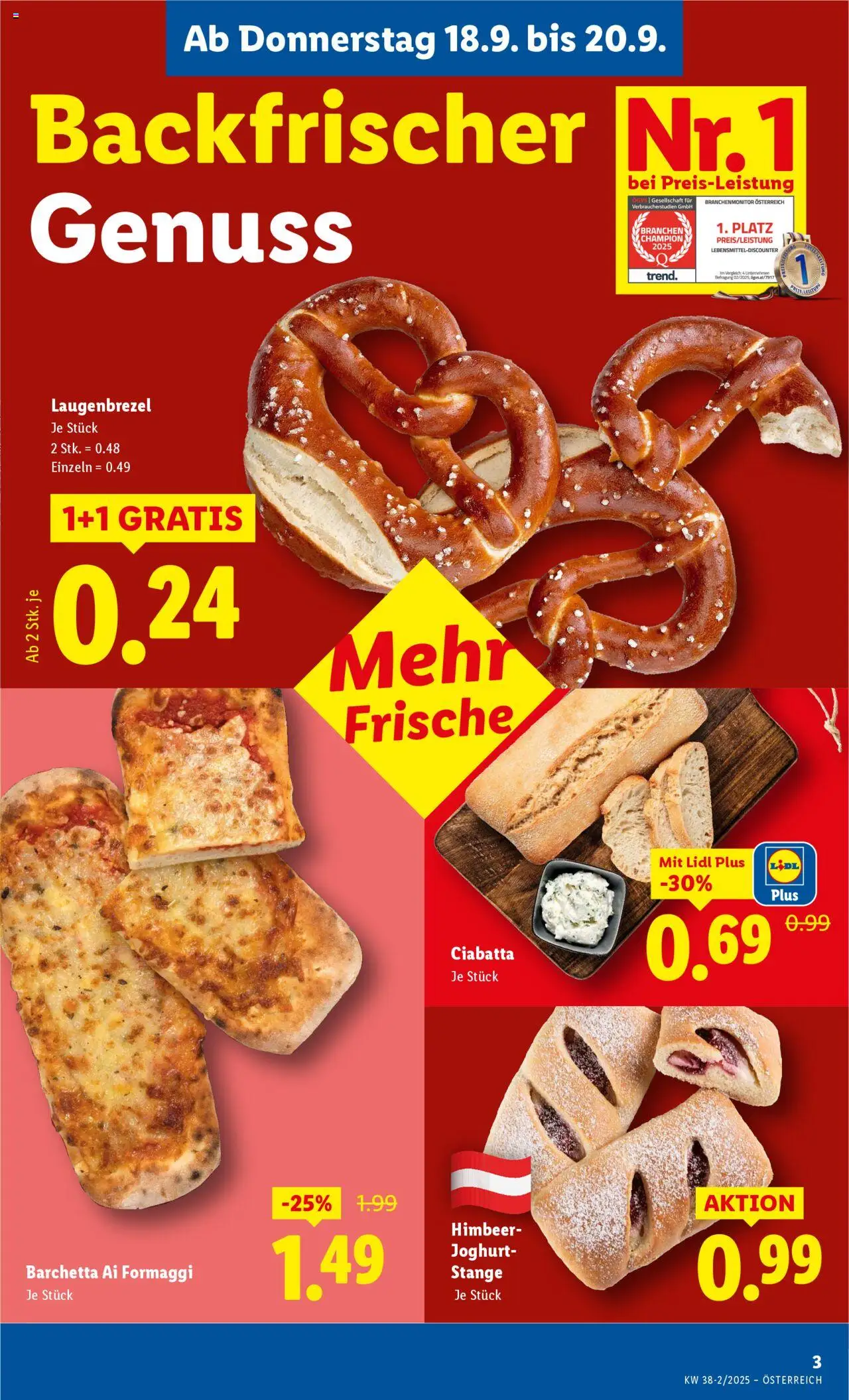 Lidl Flugblatt gültig ab 18.09.2025 | Seite: 5 | Produkte: Joghurt