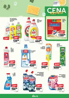 Super DIS katalog - pregled Super DIS kataloga - važi od 09.10.2025 | Strana: 15 | Proizvode: Deterdžent, Bref, Somat, Kapsule