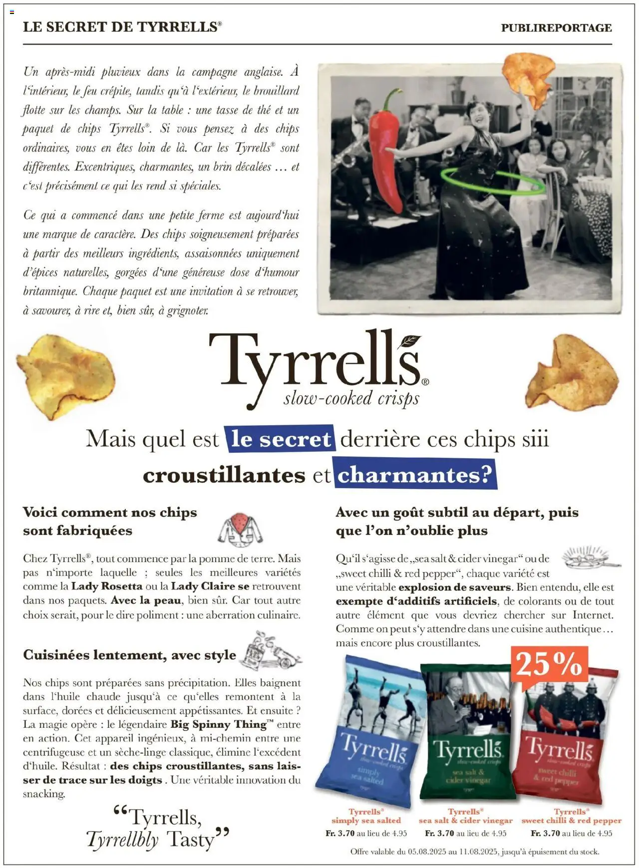 Migros - Magazin FR ab 05.08.2025 | Seite: 30 | Produkte: Chips