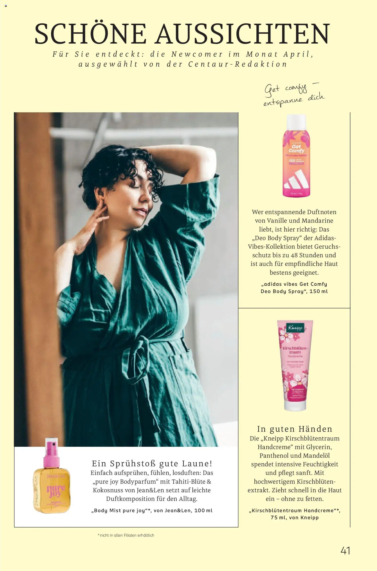 Rossmann Centaur – gültig ab 01.04.2026 | Seite: 41 | Produkte: Handcreme