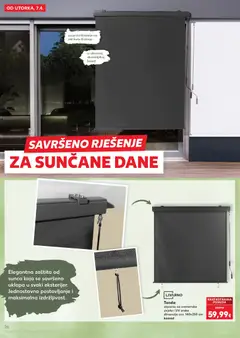 LIVARNO Tenda, otporna na vremenske uvjete i UV zrake dimenzije cca. 140x250 cm komad - Pregled kataloga iz trgovine Kaufland, vrijedi od 07.04.2026 | Stranica: 20 | Proizvodi: Tenda