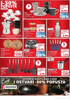 Pladanj za posluživanje, rotirajući od bambusa dimenzije cca. 35x3 cm ili 50x2,2 cm komad - Pregled kataloga iz trgovine Kaufland, vrijedi od 04.02.2026 | Stranica: 11