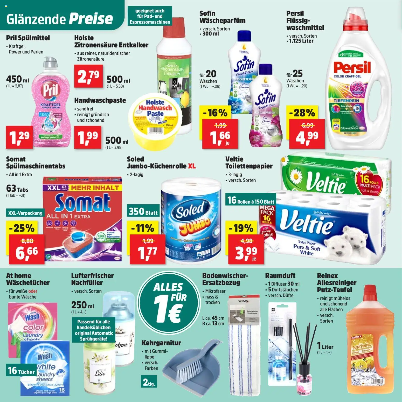 Thomas Philipps Prospekt – gültig ab 01.12.2025 | Seite: 18 | Produkte: Spülmaschinentabs, Pril, Persil, Toilettenpapier