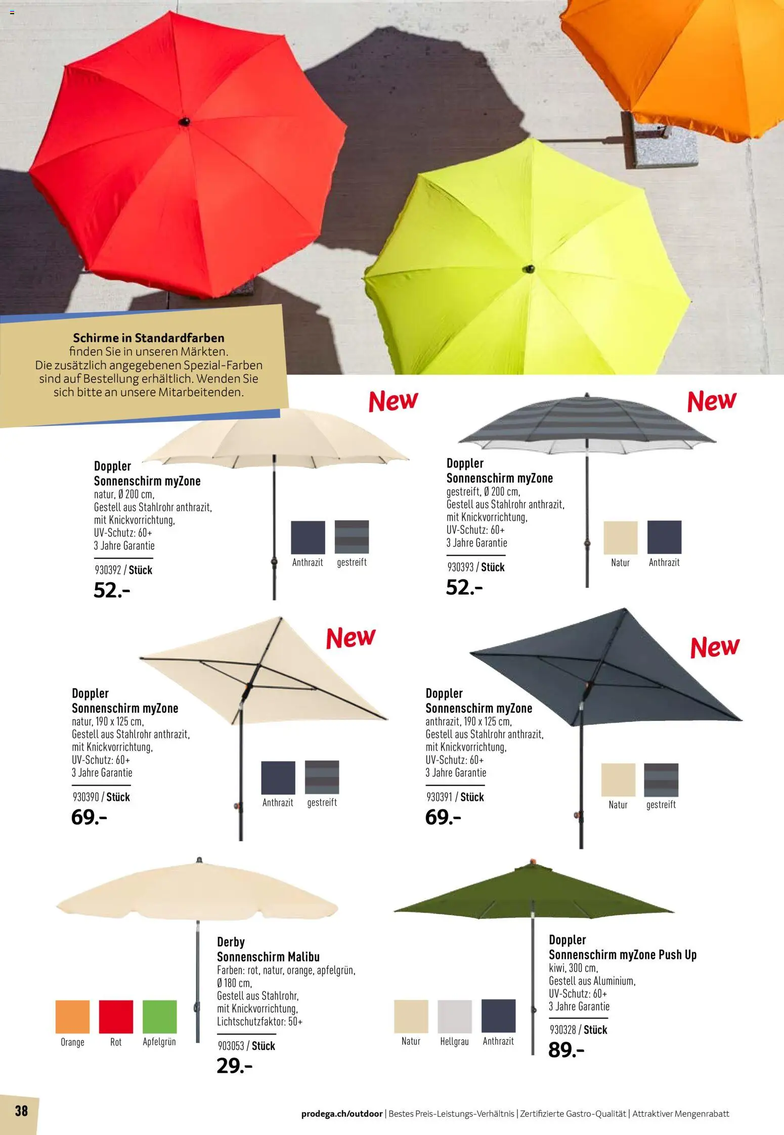 Prodega Aktionen Outdoor-Ausstattung – gültig ab 01.03.2026 | Seite: 38