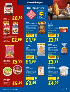 Preview of Lidl - Lidl Weekly valid from 31.12.2025 | Page: 13 | Products: Marshmallows, Butter, Chocolate, Snack