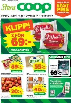 Stora Coop - erbjudanden - Förhandsvisning av reklamblad från butik Stora Coop aktuell från 25.08.2025