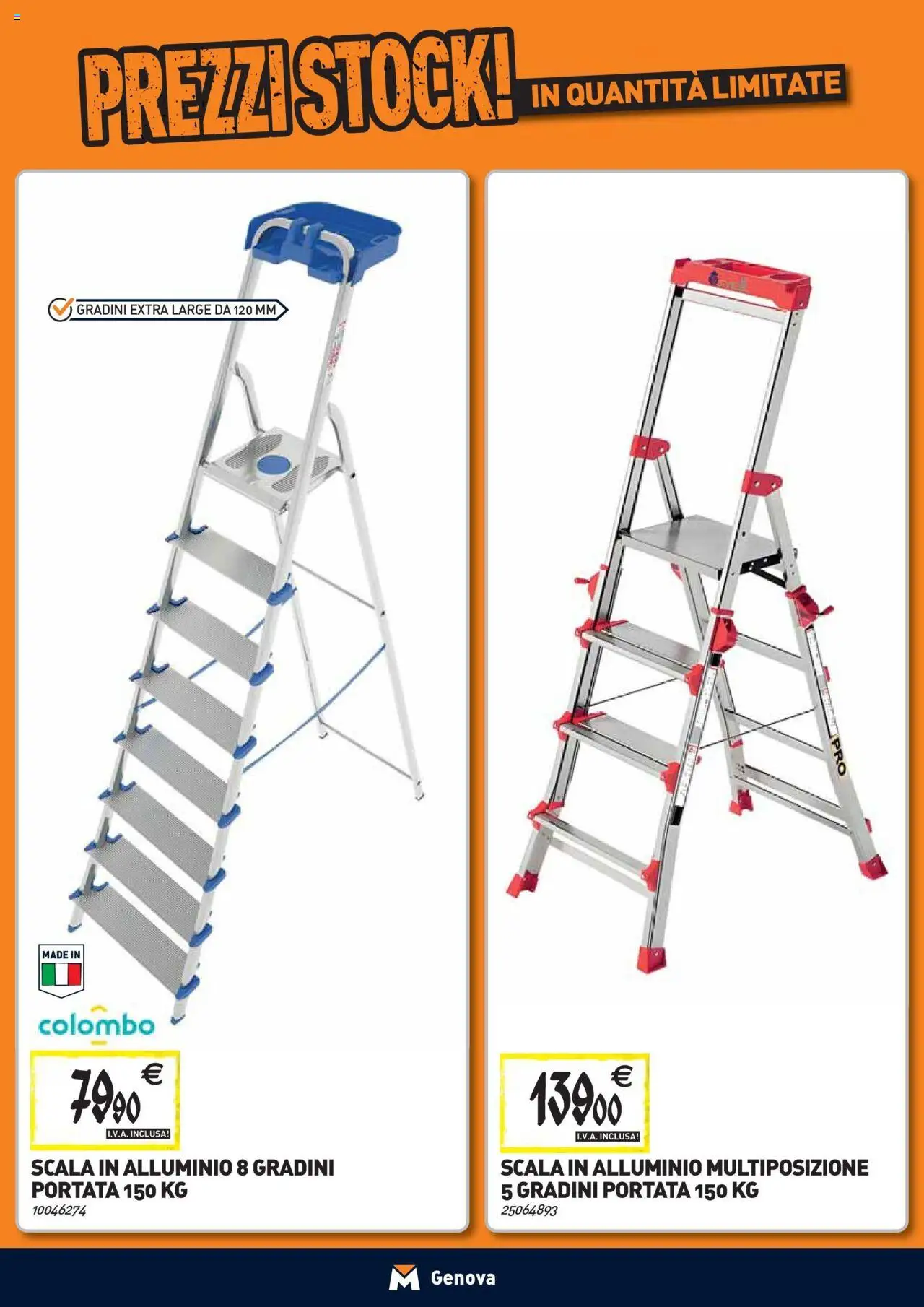 Volantino TECNOMAT del 27.08.2025 | Pagina: 21 | Prodotti: Scala, Alluminio