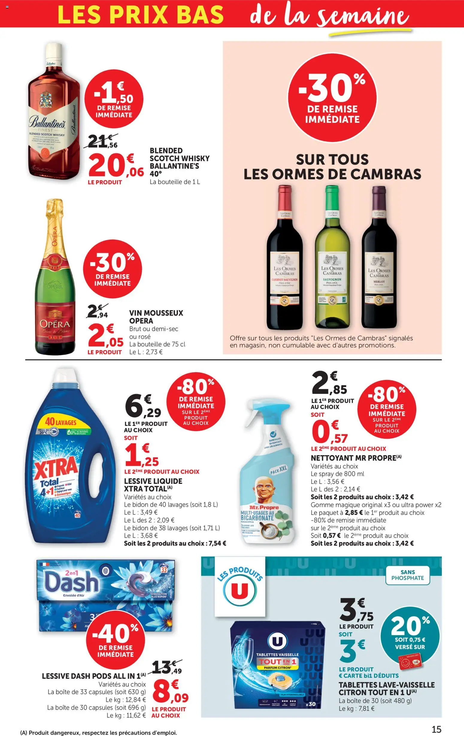 {H1} | Page: 15 | Produits: Whisky, Parfum, Lessive Liquide, Vin