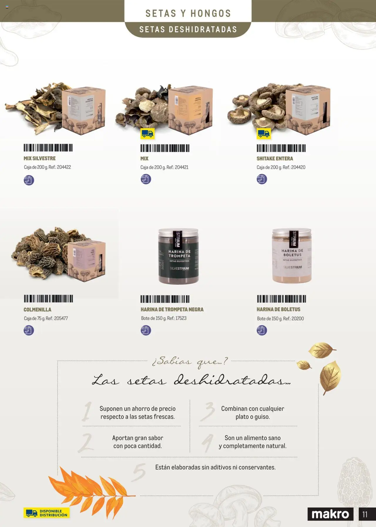 Makro - Trufas y setas │ válido desde el 04.03.2025 | Página: 11 | Productos: Caja