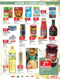 Pogląd oferty "E.Leclerc gazetka - Zielona Góra Wielkanoc" - ważna od 17.03.2026 | Strona: 13 | Produkty: Karta, Przecier pomidorowy, Sałatka z tuńczykiem, Pomidory