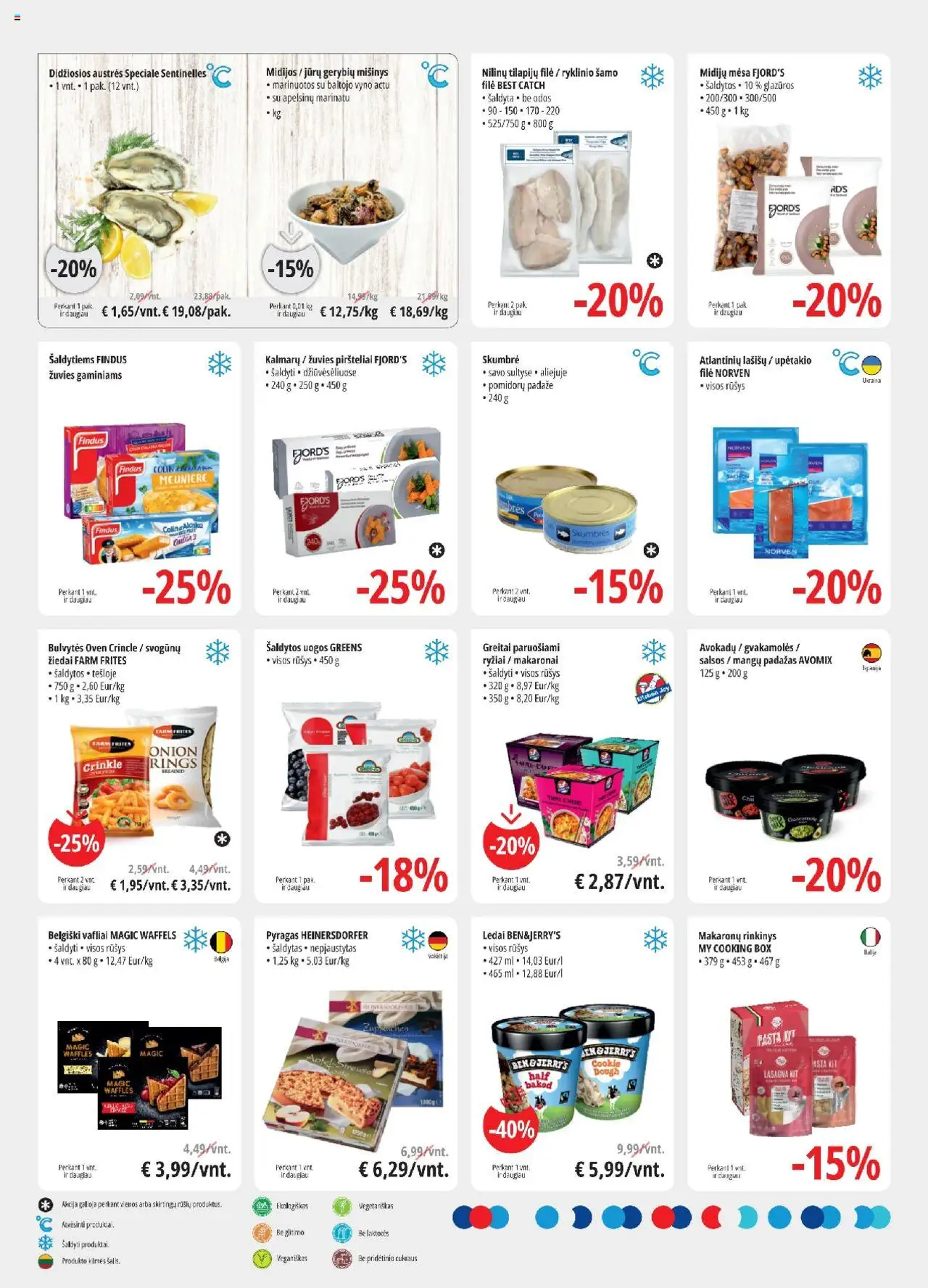 ePromo akcijos nuo 15.10.2025 | Puslapis: 4 | Prekių: Ledai, Pyragas, Ryžiai, Makaronai