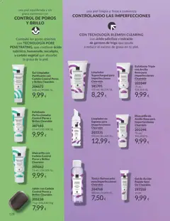Vista previa Catálogo AVON campaña 1 válido desde el 01.01.2026 | Página: 128 | Productos: Jabón, Γαύρος, Toner