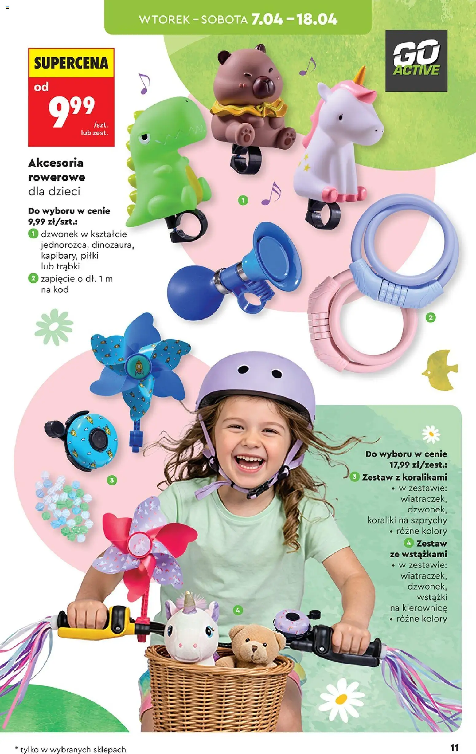 Biedronka gazetka - Hity i inspiracje od 07.04.2026 | Strona: 11 | Produkty: Bell