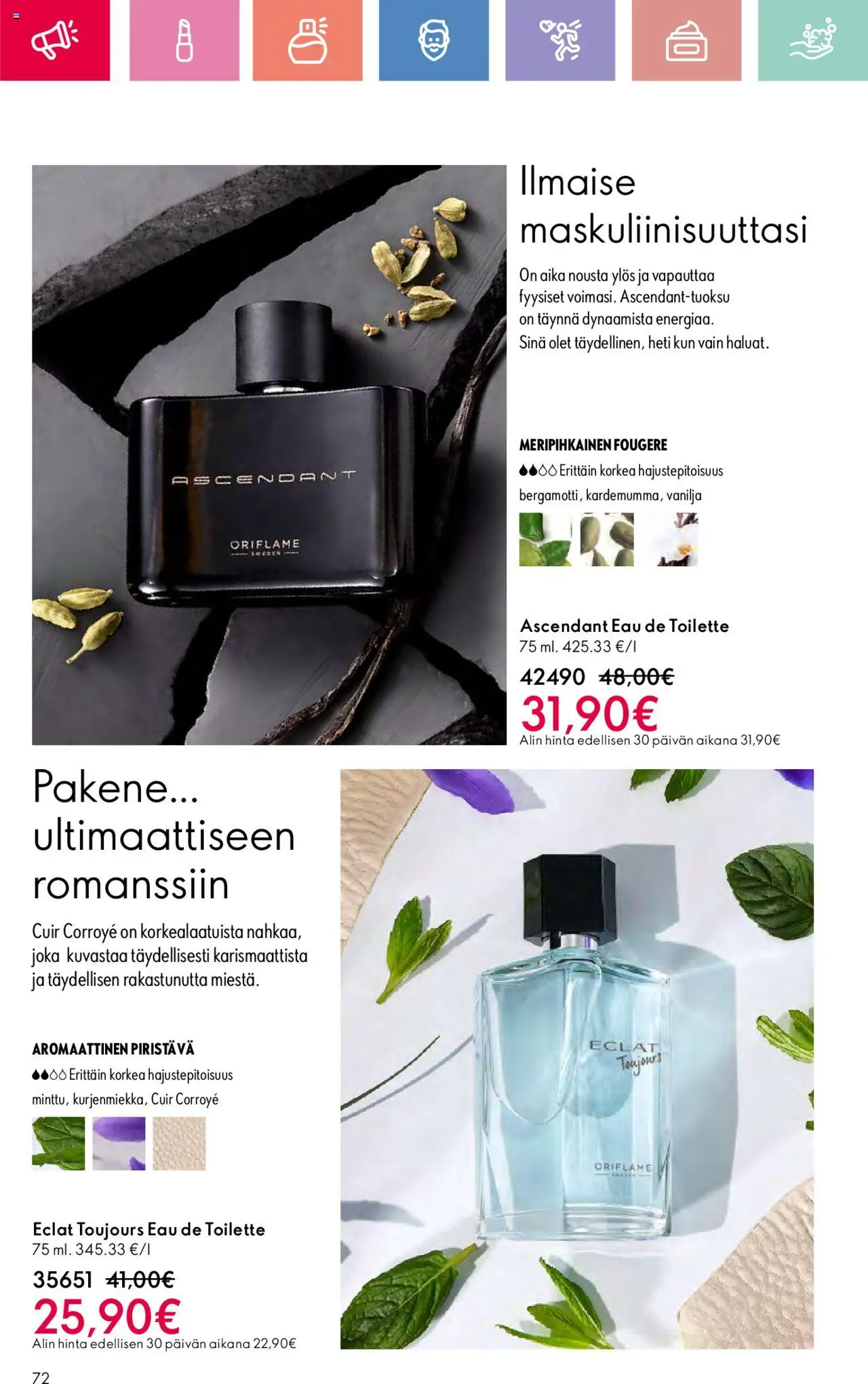  | Sivu: 72 | Tuotteet: Eau de toilette