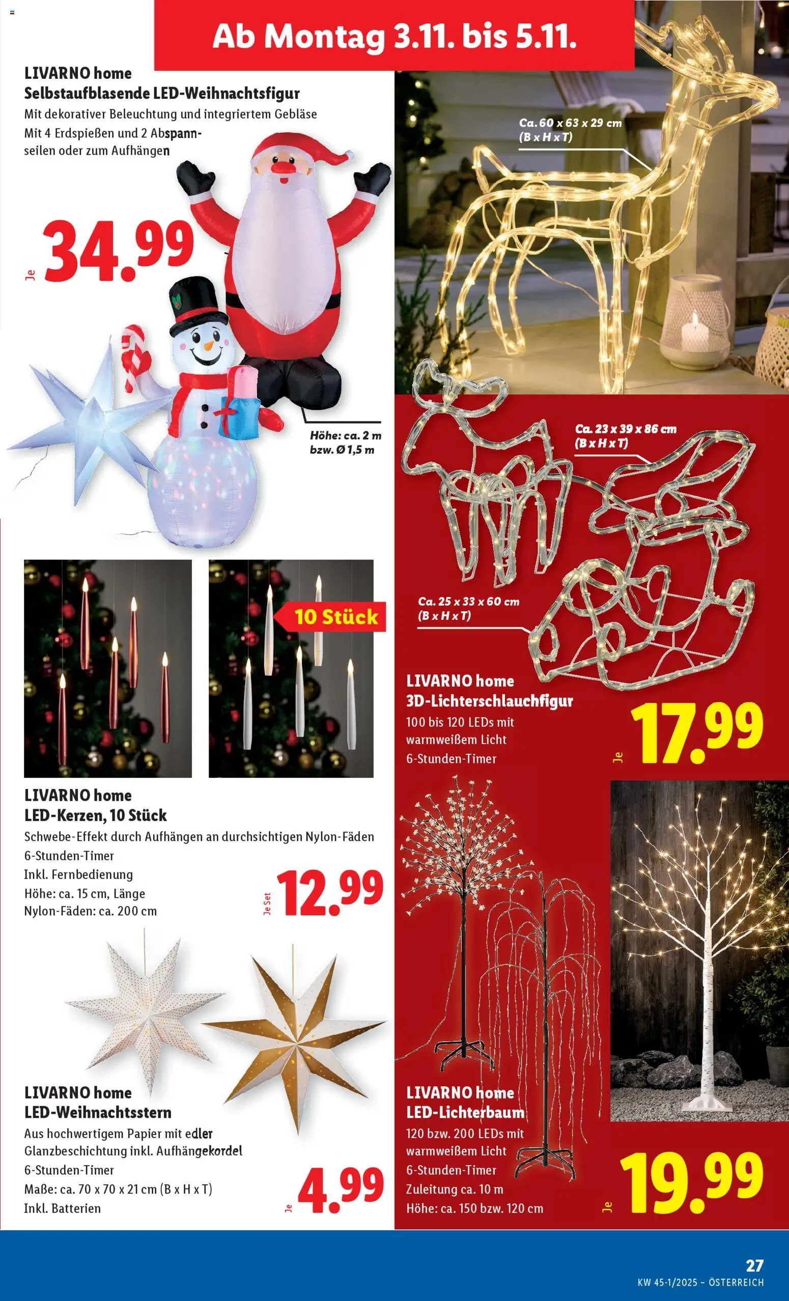 Lidl Flugblatt - Altenmarkt im Pongau, St. Johann im Pongau, Zell am See gültig ab 30.10.2025 | Seite: 33