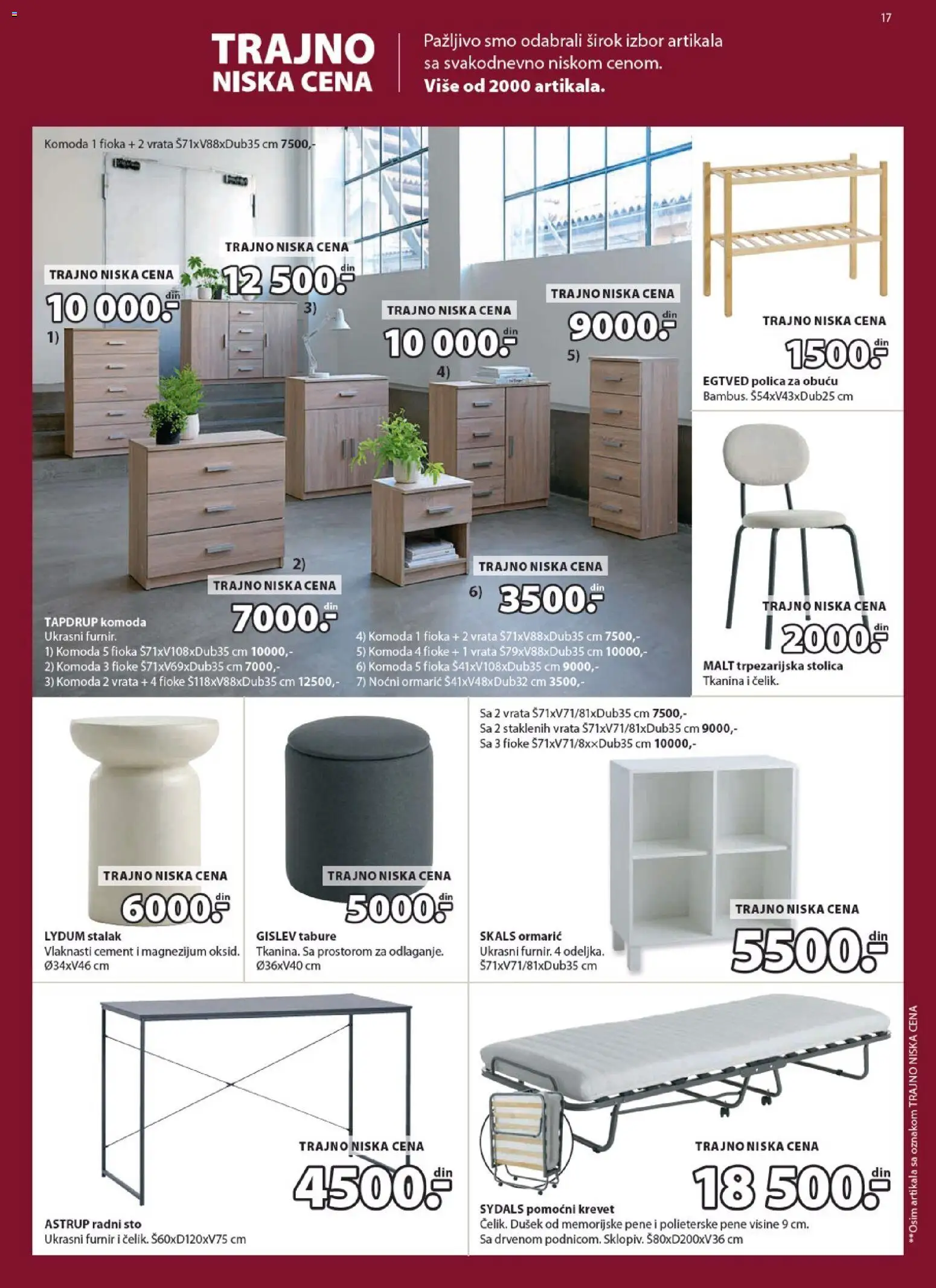 Jysk katalog - važi od 01.12.2025 | Strana: 17