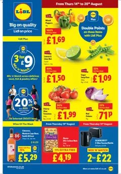 Preview of Lidl - Big on quality valid from 14.08.2025