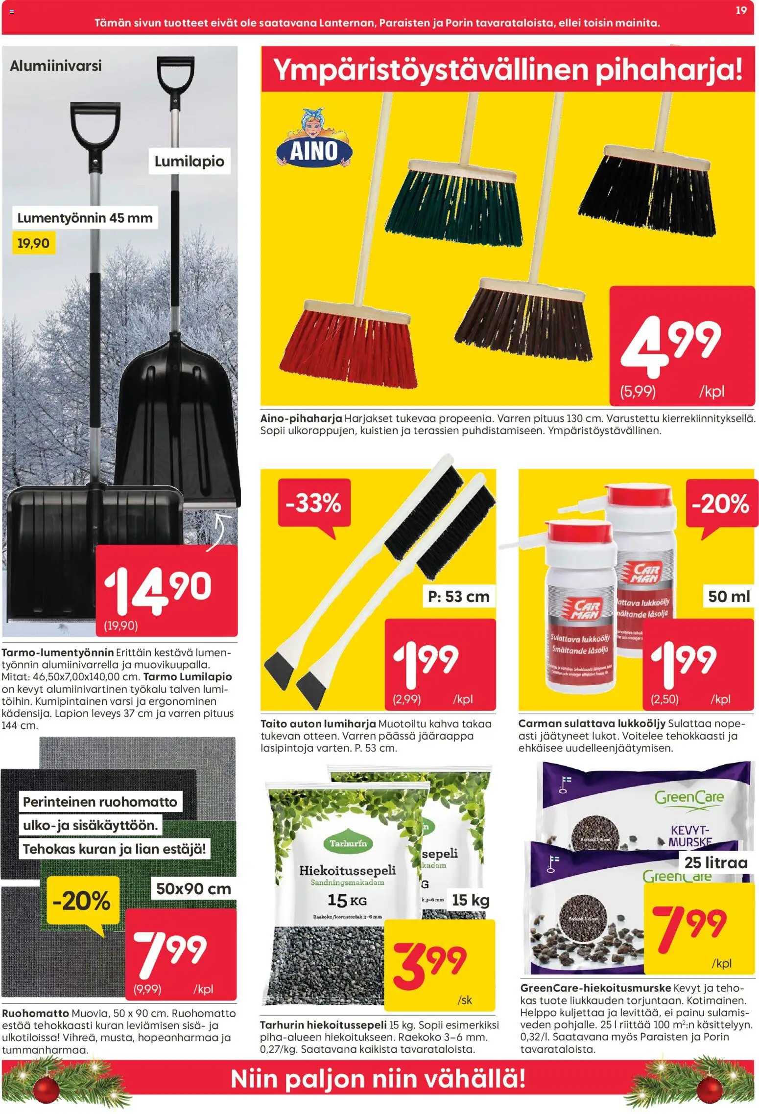 Rusta tarjoukset – voimassa 10.11.2025 alkaen | Sivu: 19