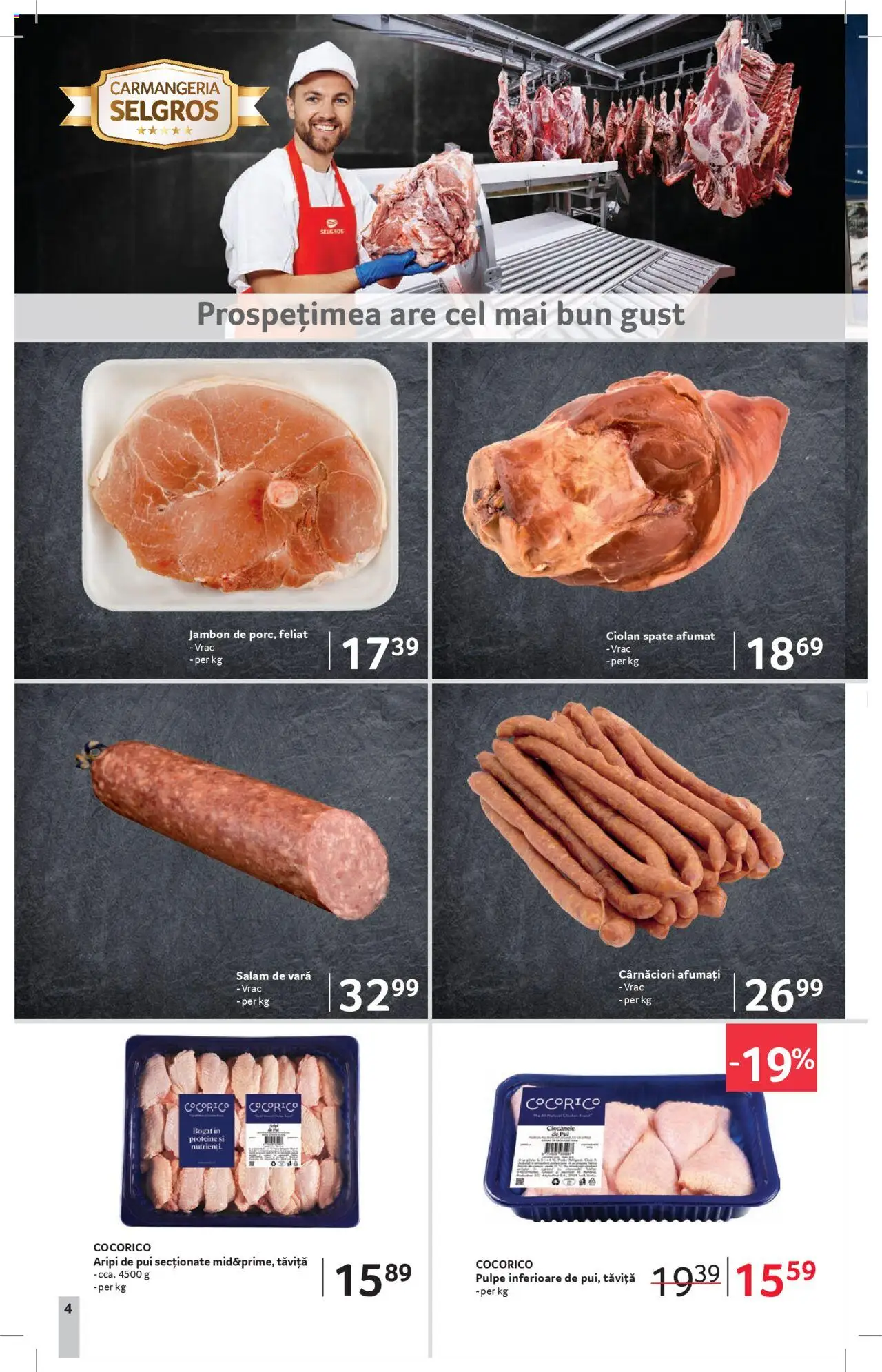 Catalog Selgros - Magazine Mici – valabil de la 25.07.2025 | Pagină: 4 | Produse: Masaüstü kılıfı, Hacıyatmaz Kedi Oyuncağı, Salam