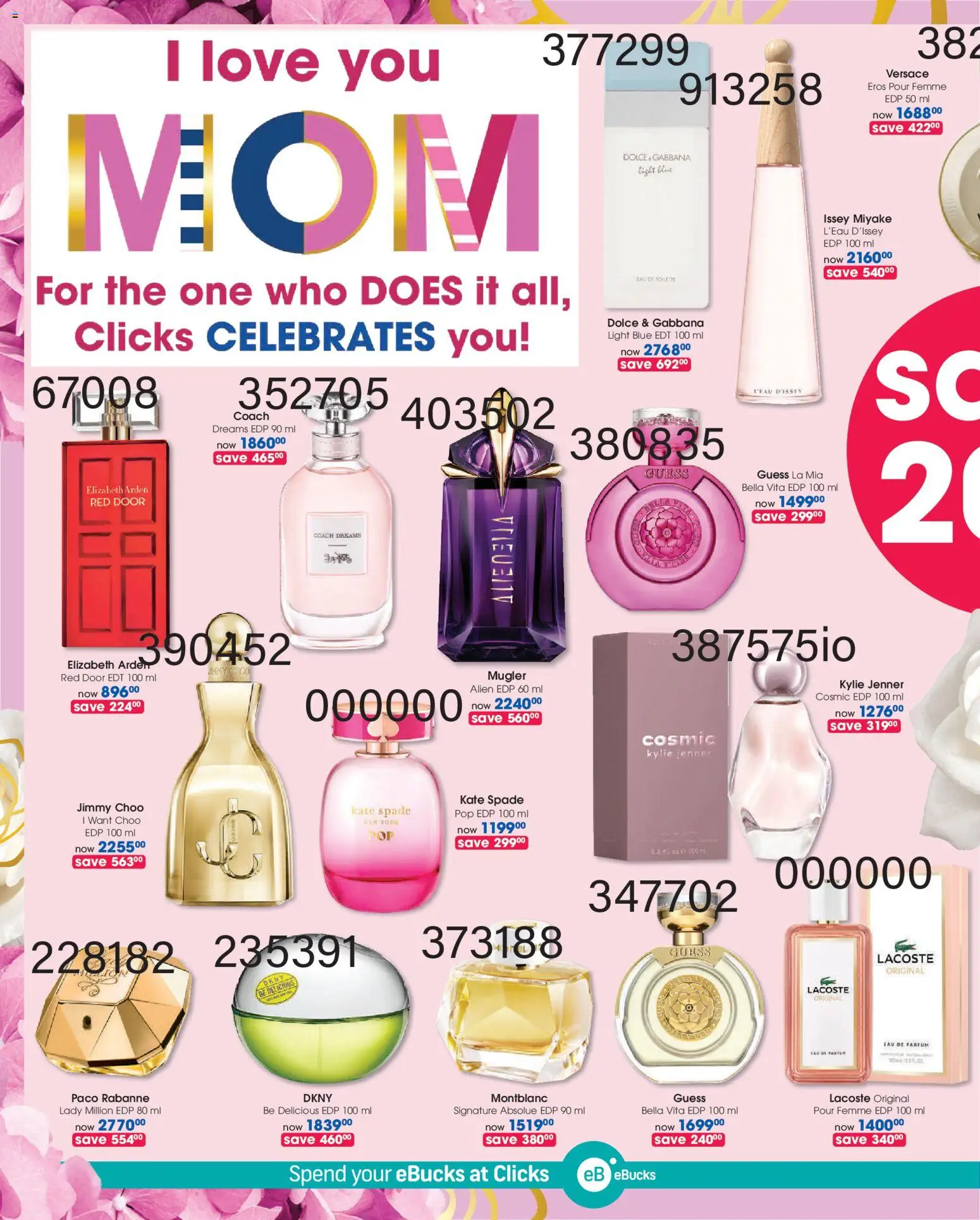 New Clicks catalogue – valid from 23.04.2026 | Page: 6 | Products: Light, Eau de toilette, Spade