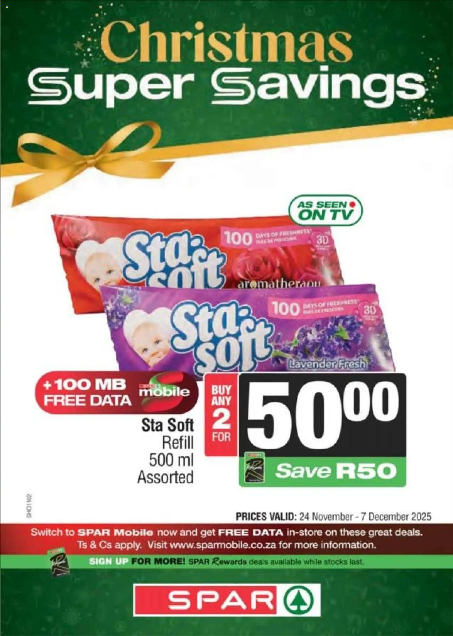 New Superspar catalogue – valid from 24.11.2025 | Page: 9 | Products: Data, Switch