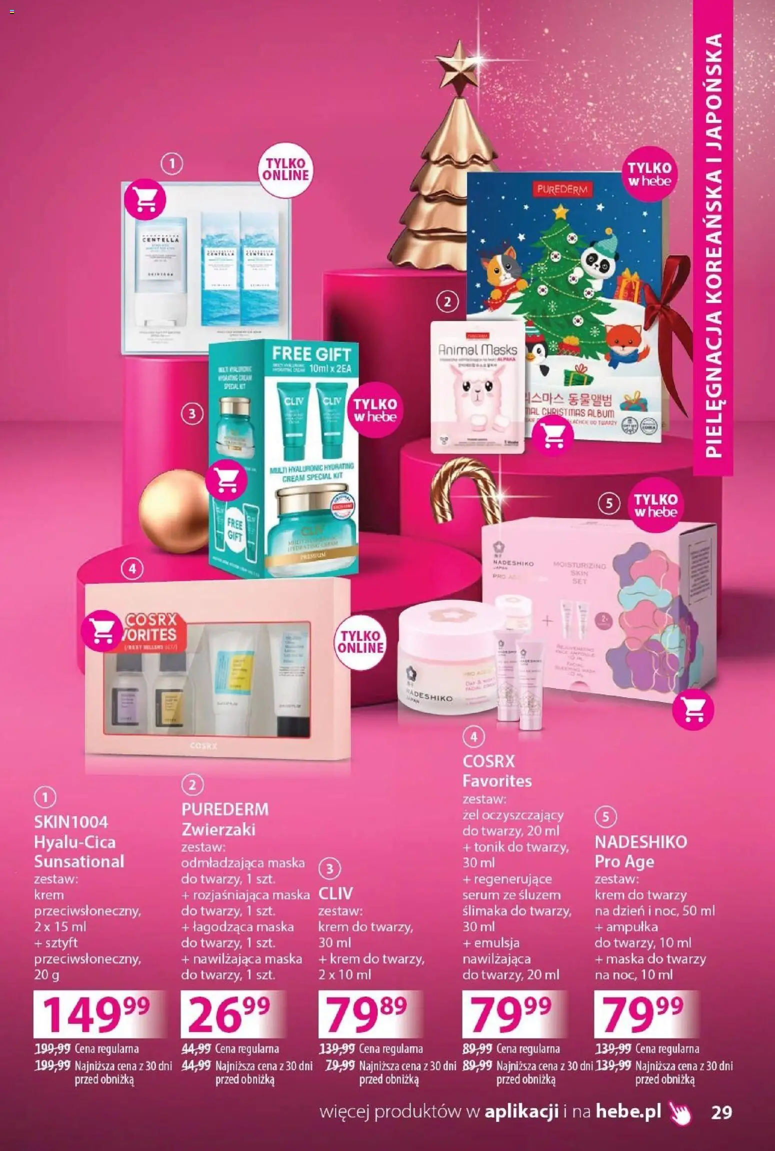 Hebe Gazetka - Katalog od 02.12.2025 | Strona: 29 | Produkty: Maska, Krem, Krem do twarzy, Tonik