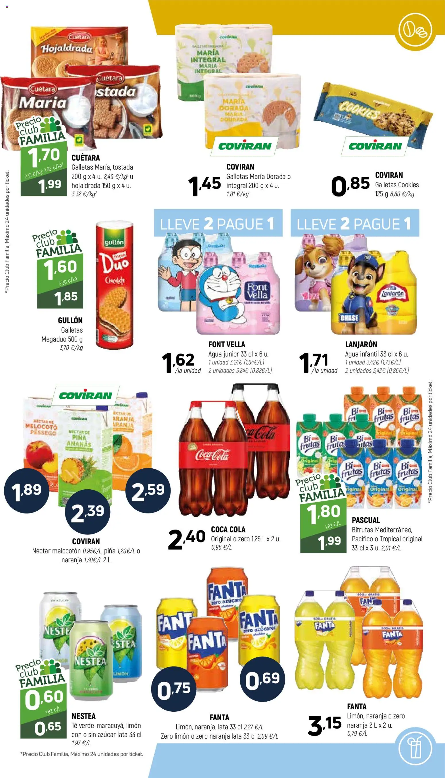 Coviran - Zaragoza │ válido desde el 24.02.2026 | Página: 11 | Productos: Piña, Té, Galletas, Néctar