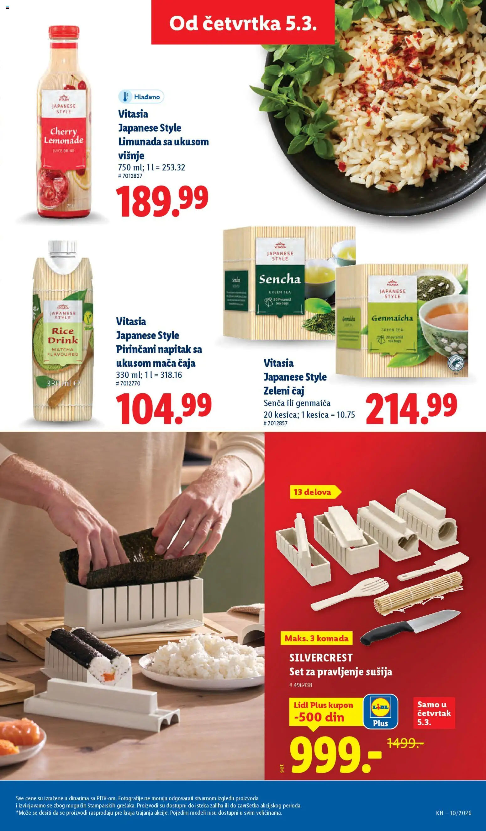 Lidl katalog - važi od 05.03.2026 | Strana: 61 | Proizvode: Silvercrest, Zeleni čaj, Čaj