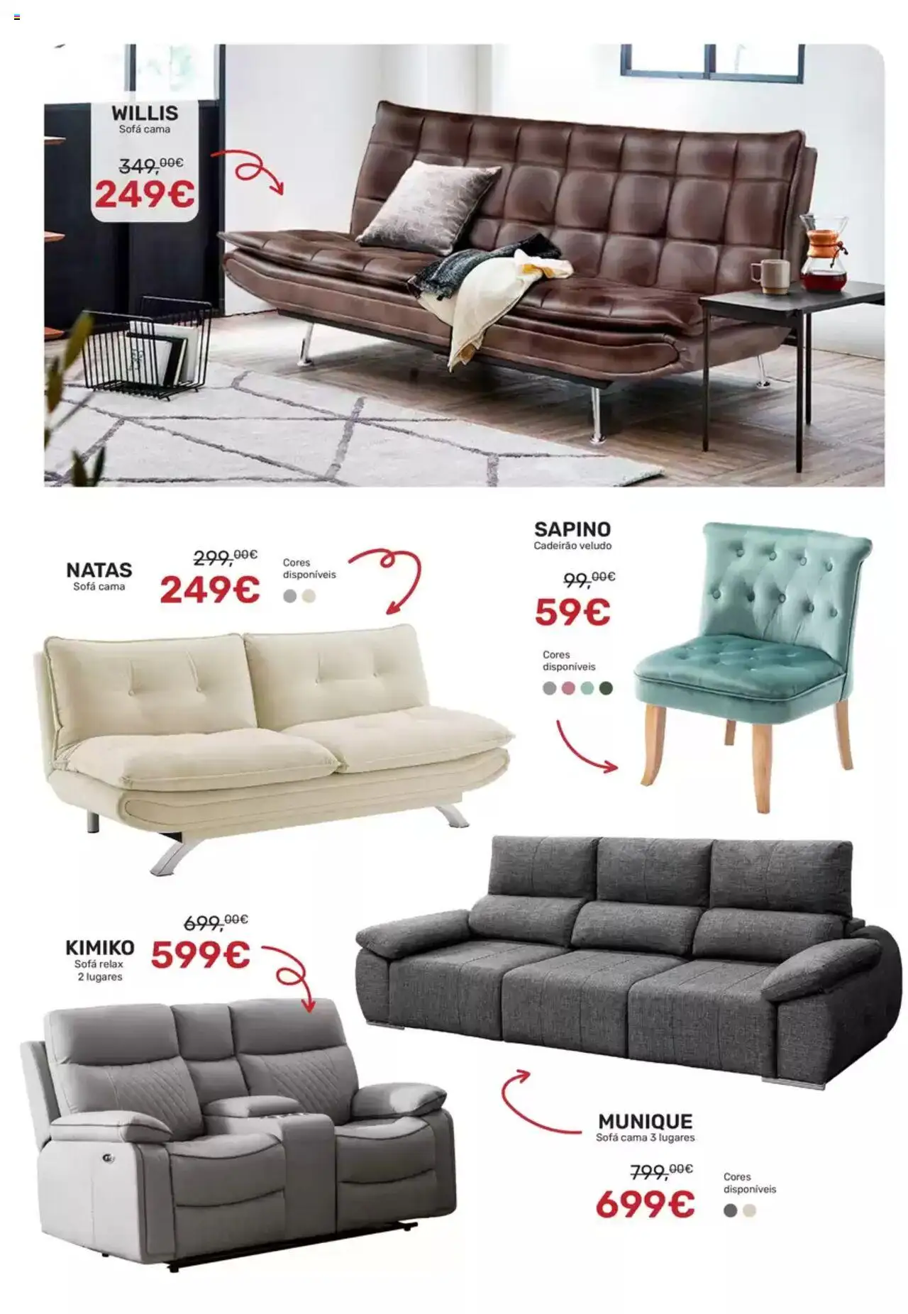 Homycasa folheto │ válido de 29.07.2025 | Página: 2 | Produtos: Cama, Sofá, Natas