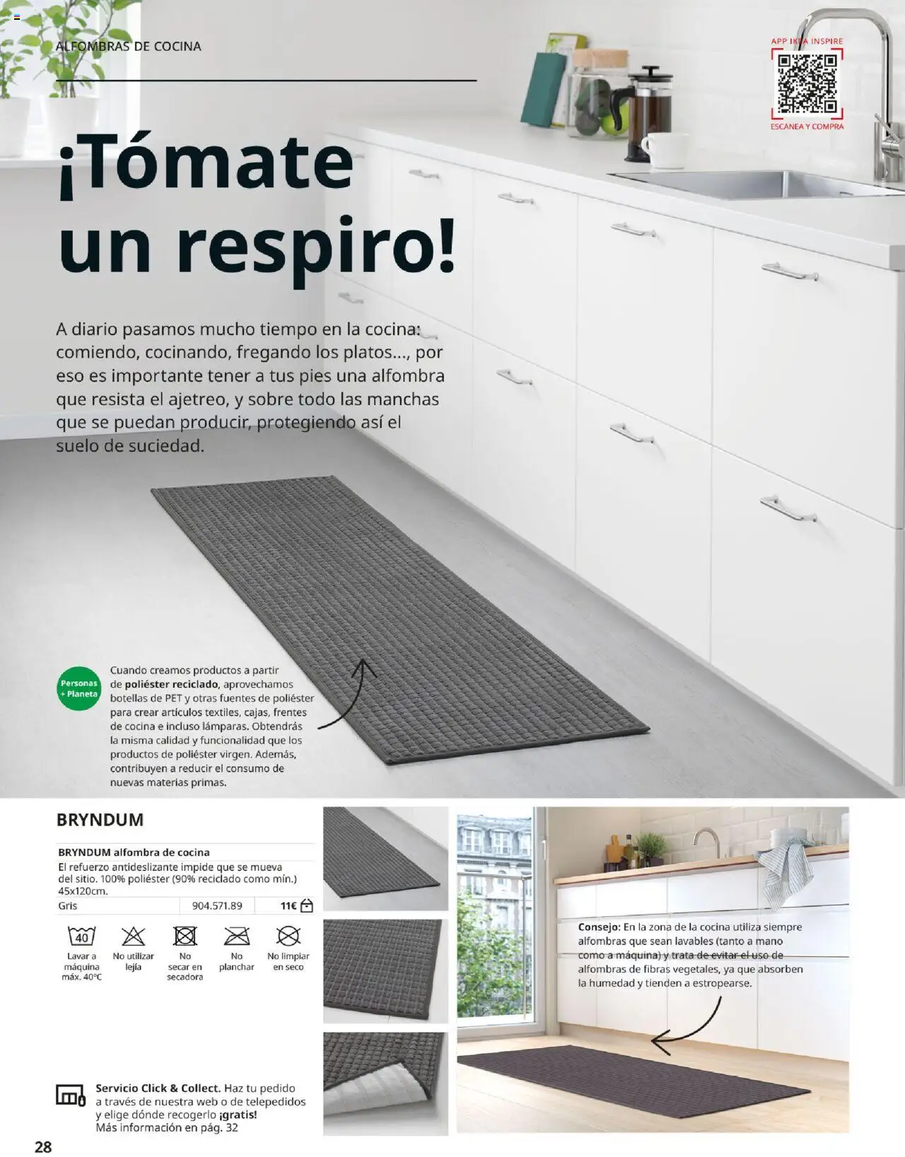 Catálogo IKEA Alfombras │ válido desde el 04.02.2025 | Página: 28 | Productos: Secadora, Cocina, Alfombra