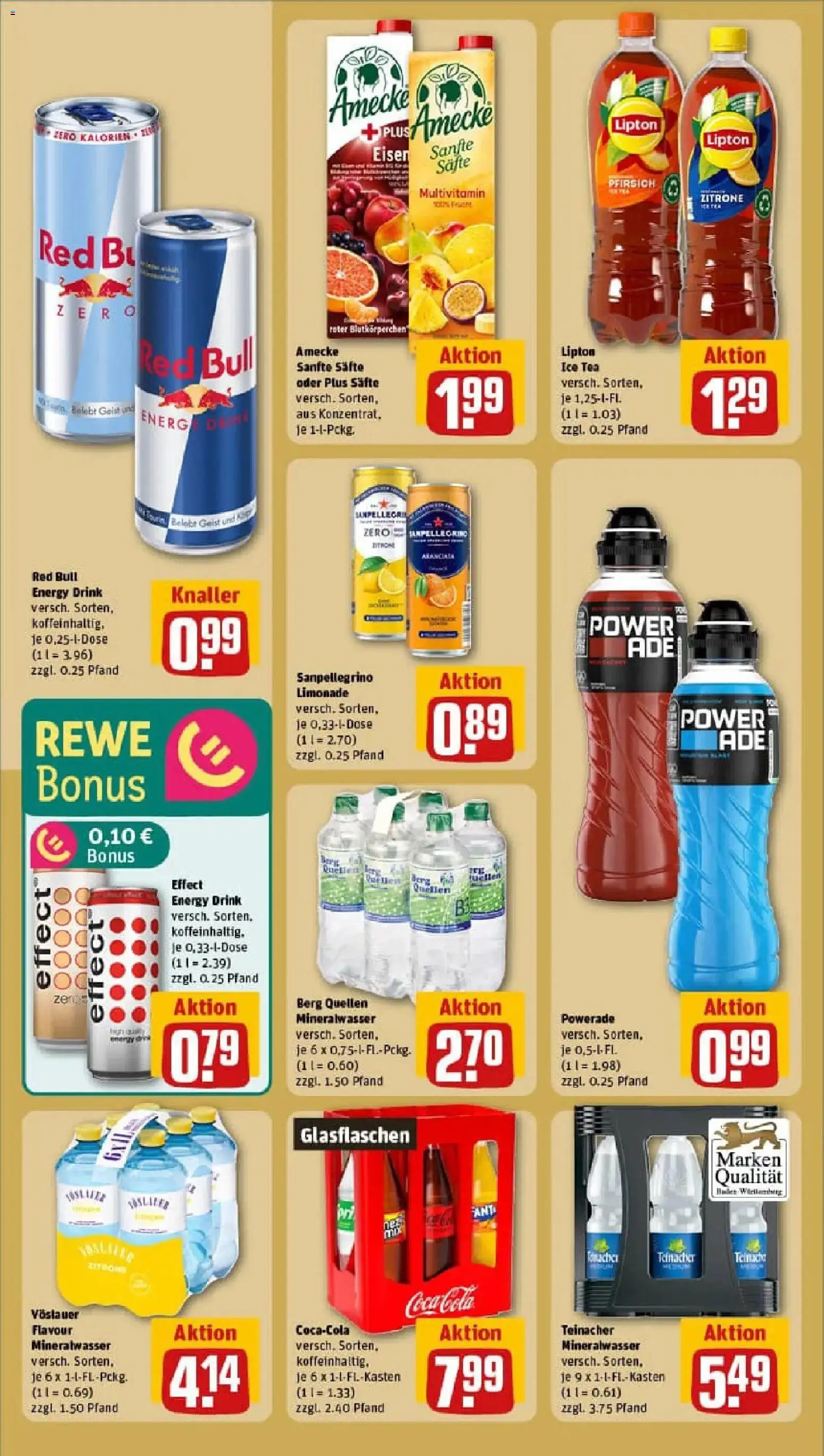 Rewe prospekt Illingen	 – gültig ab 26.01.2026 | Seite: 16 | Produkte: Red bull, Energy, Zitrone, Powerade