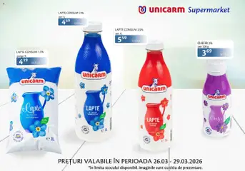 Ofertele Unicarm valabile de la 26.03.2026