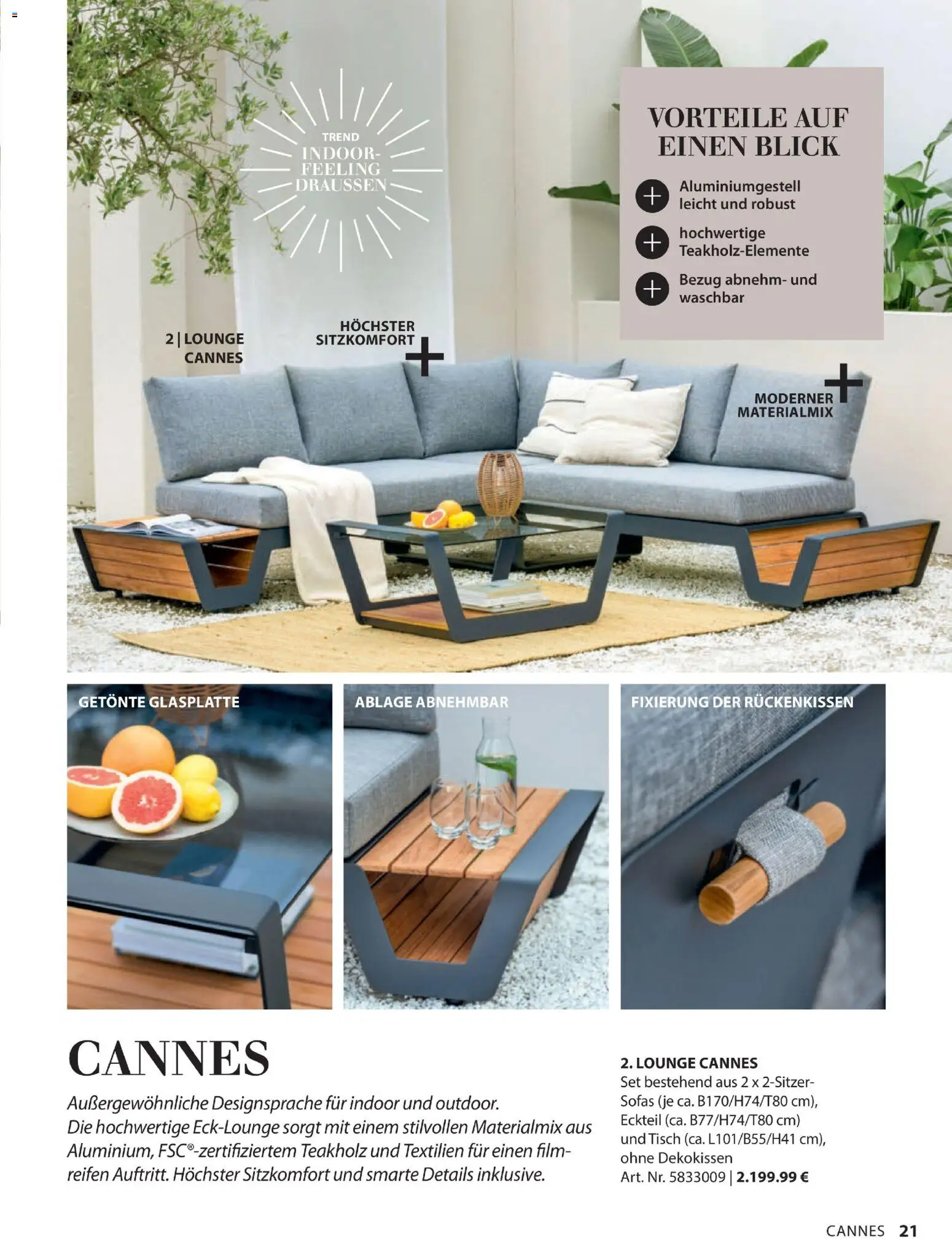 Dehner Gartenmöbel Trends 2026 gültig ab 29.01.2026 | Seite: 21 | Produkte: Tisch