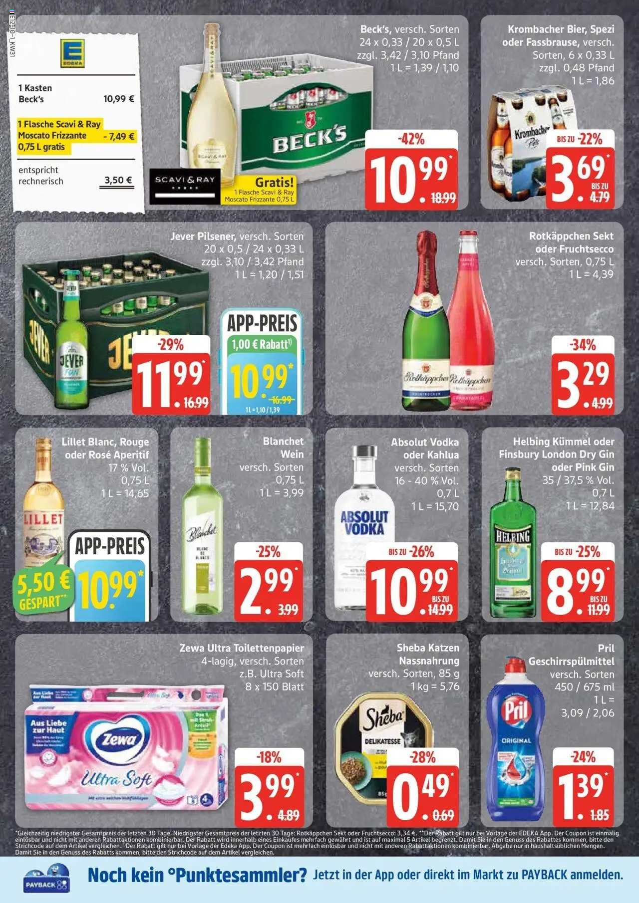 Edeka prospekt Handorf	 - gültig ab dem 27.07.2025 | Seite: 14 | Produkte: Rotkappchen sekt, Sheba, Lillet, Geschirrspülmittel