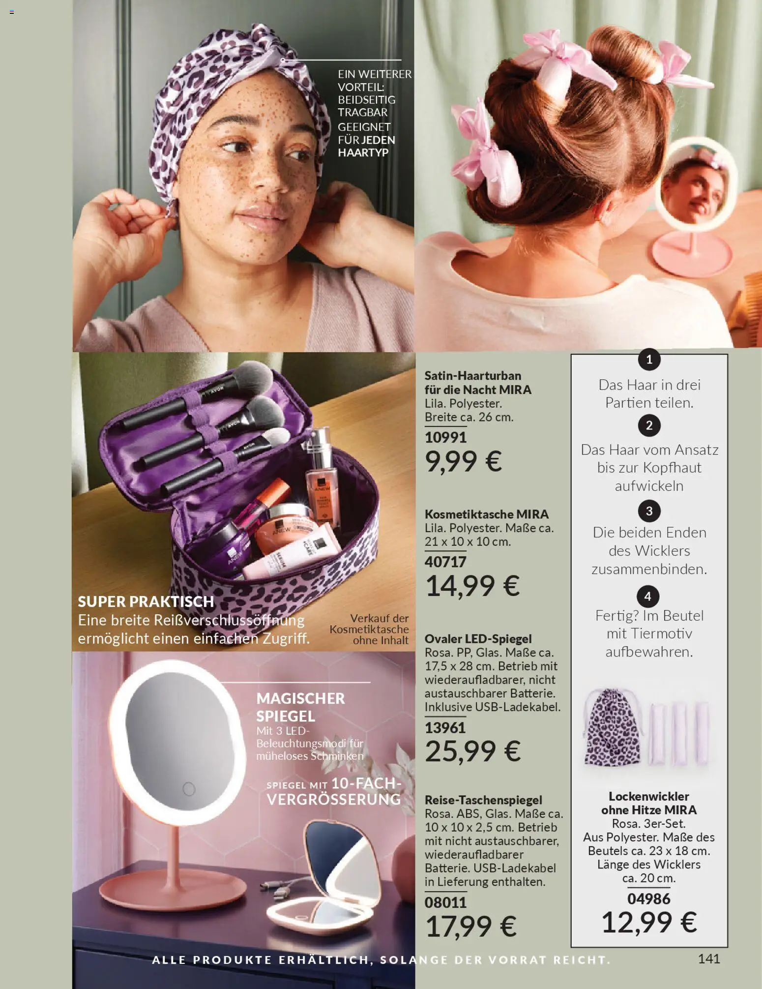 AVON Katalog Januar 2026 – gültig ab 01.01.2026 | Seite: 143 | Produkte: Spiegel