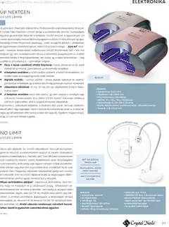 Crystal Nails 2026/27 Nagykatalógus - amely érvényes a következő dátumtól: 09.03.2026 | Oldal: 121 | Termékek: Ventilátor, Izzó, Lámpa, Óra