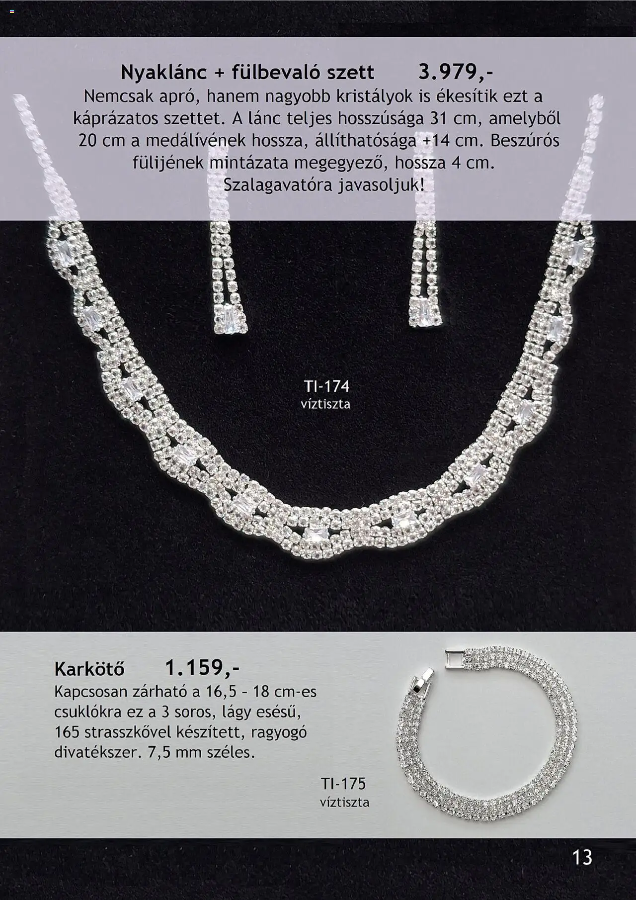 Betly akciós ujság - amely érvényes a következő dátumtól: 03.10.2025 | Oldal: 13 | Termékek: Karkötő