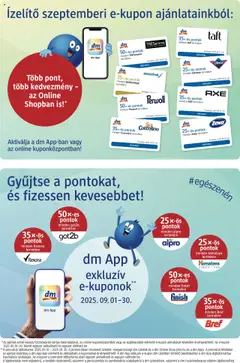 DM Drogerie Markt akciós ujság - amely érvényes a következő dátumtól: 14.09.2025 | Oldal: 15