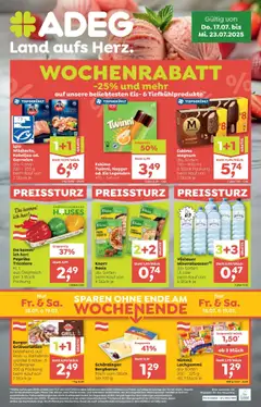 Vorschau von dem Prospekt - ADEG Flugblatt gültig ab 17.07.2025
