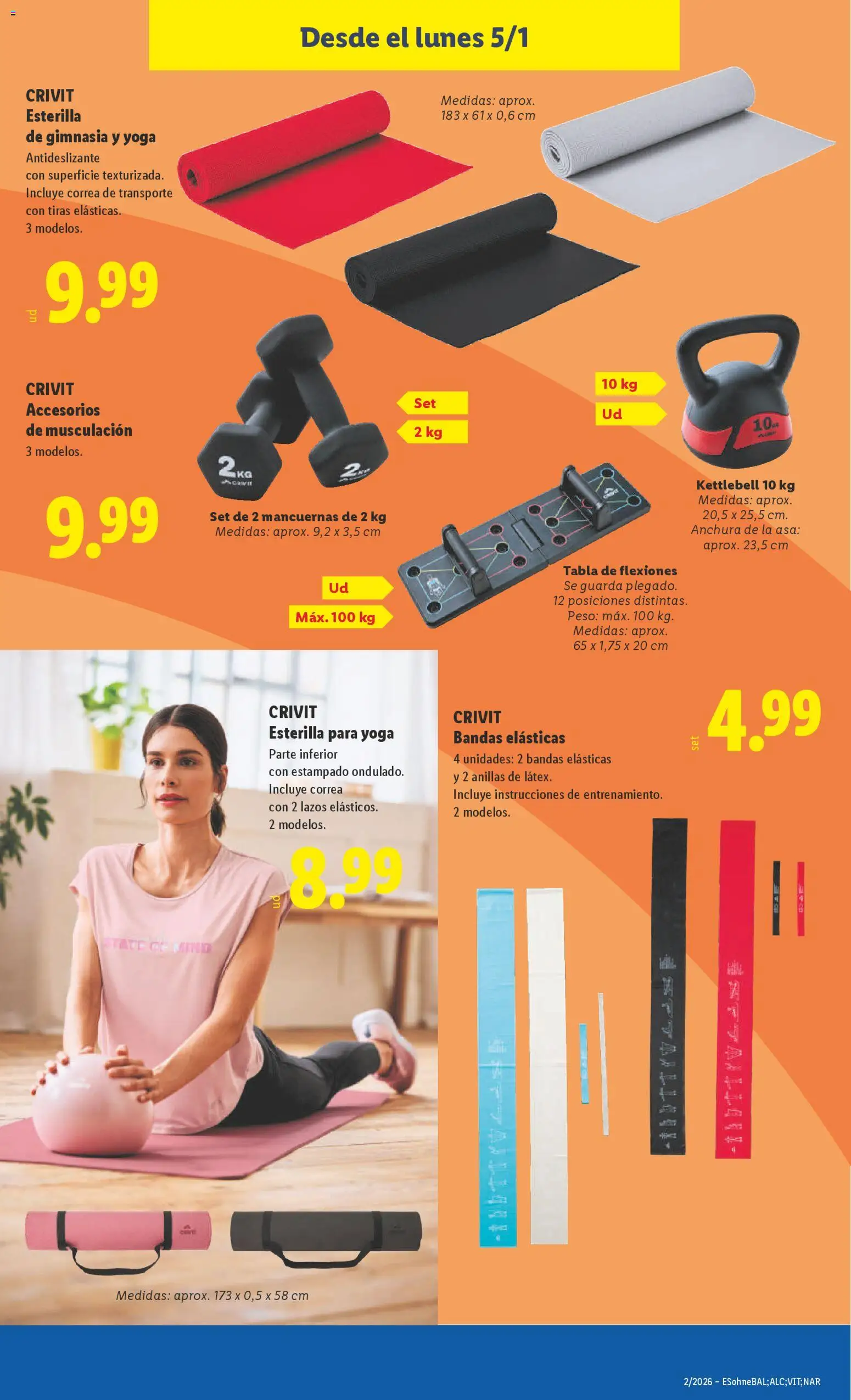 Lidl folleto de bazar │ válido desde el 05.01.2026 | Página: 7 | Productos: Peso