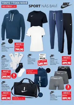 Náhled letáku Sportovní taška/ Batoh, materiál: polyester, různé druhy a barvy, cena za 1 kus od 01.04.2026 | Strana: 4