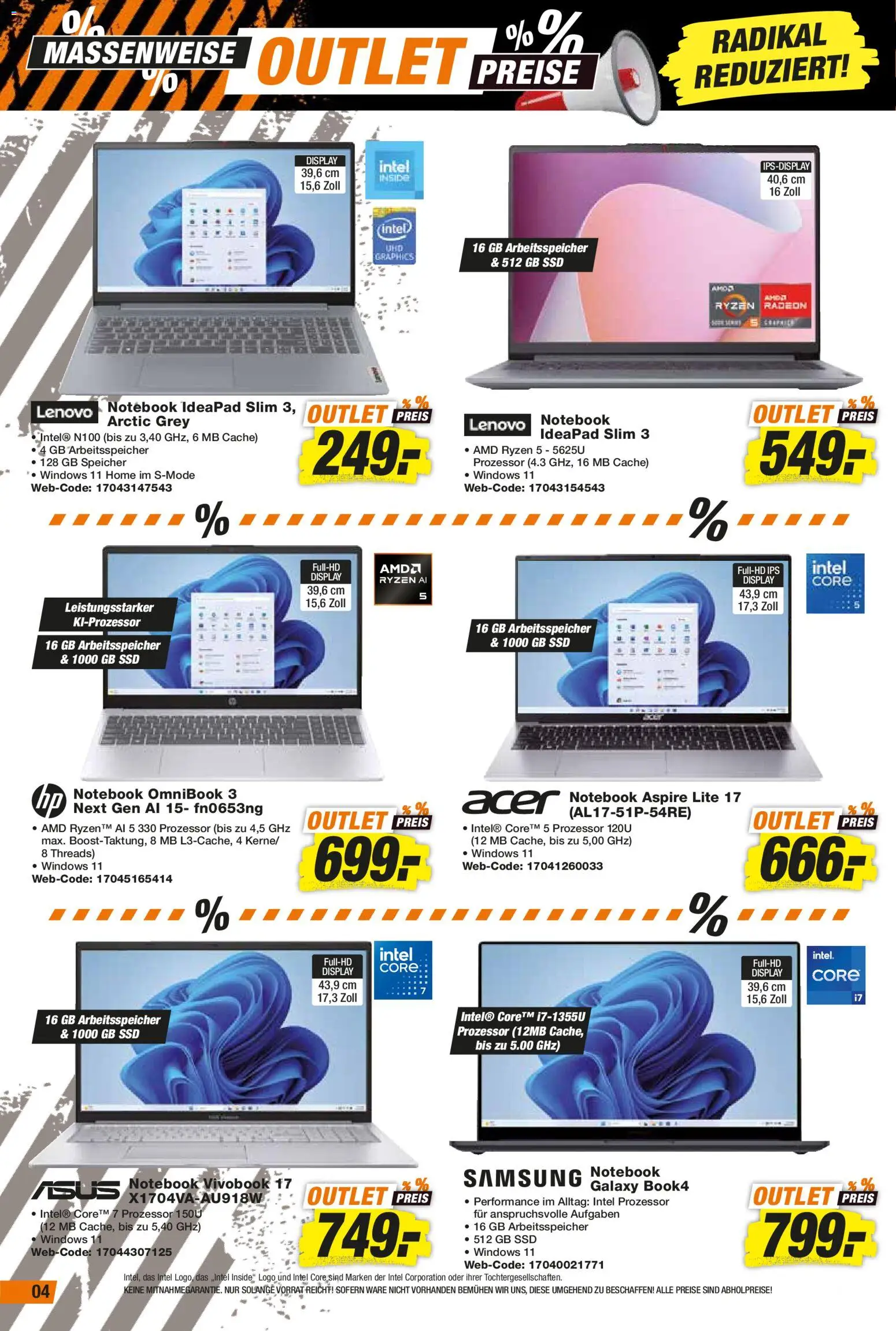 Expert Prospekt 	 – gültig ab 09.01.2026 | Seite: 4 | Produkte: Lenovo, Samsung, Notebook