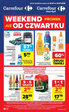 Pogląd oferty "Carrefour Gazetka - Weekend promek już od czwartku" - ważna od 10.07.2025