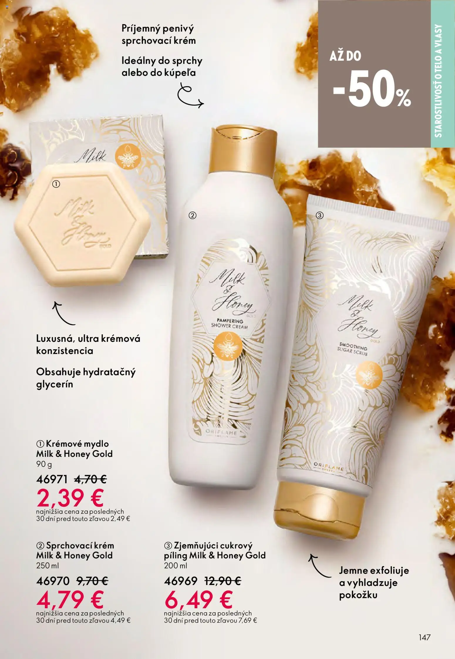 Nové Oriflame akcie – leták je platný od 04.03.2026 | Strana: 147 | Produkty: Mydlo, Krém