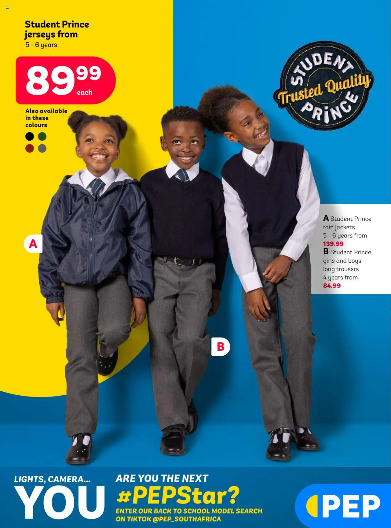PEP Stores - Stores Catalogue │ valid from 24.06.2025 | Page: 3 | Products: Camera, Jackets