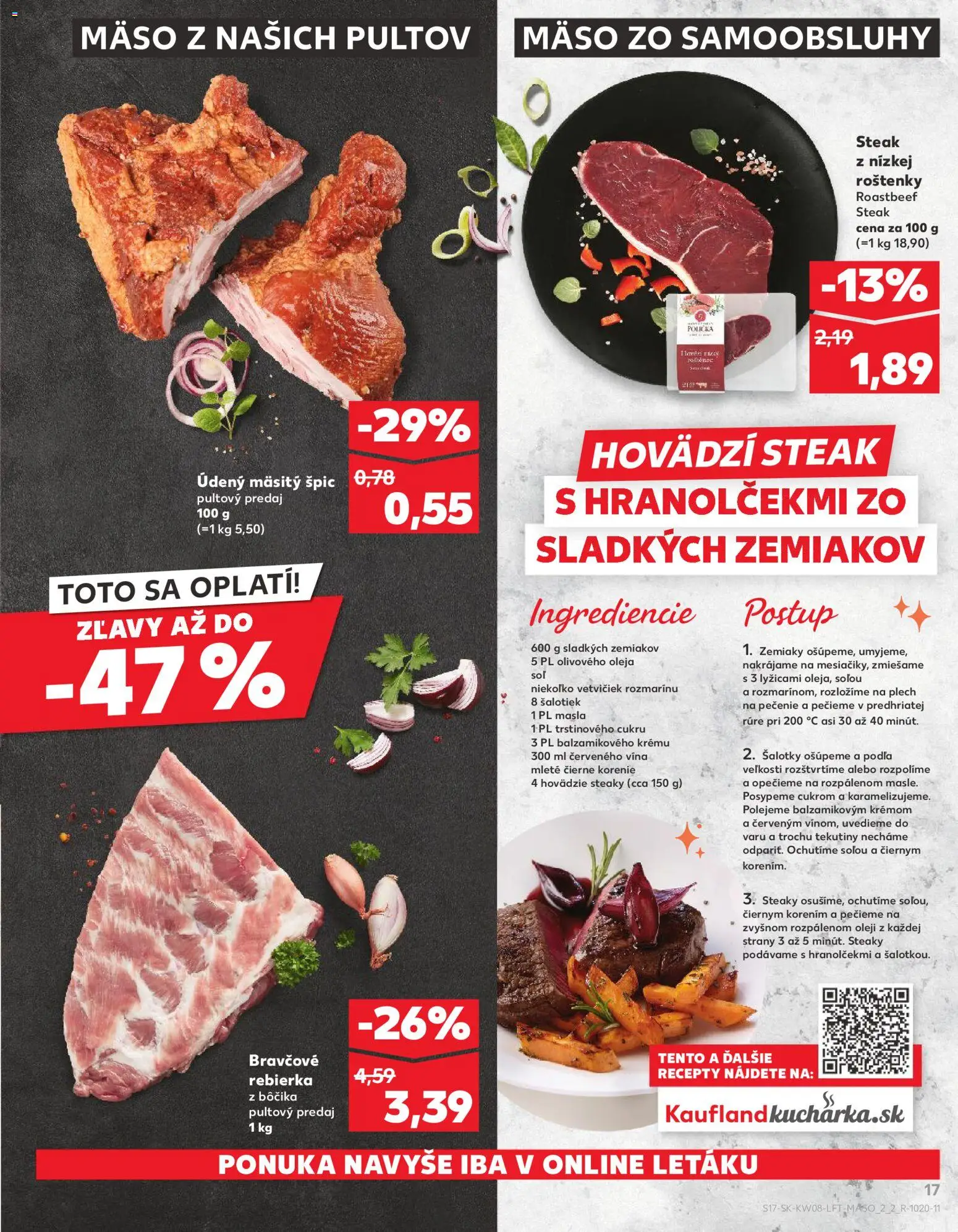 Kaufland SK akciós ujság - amely érvényes a következő dátumtól: 19.02.2026 | Oldal: 17