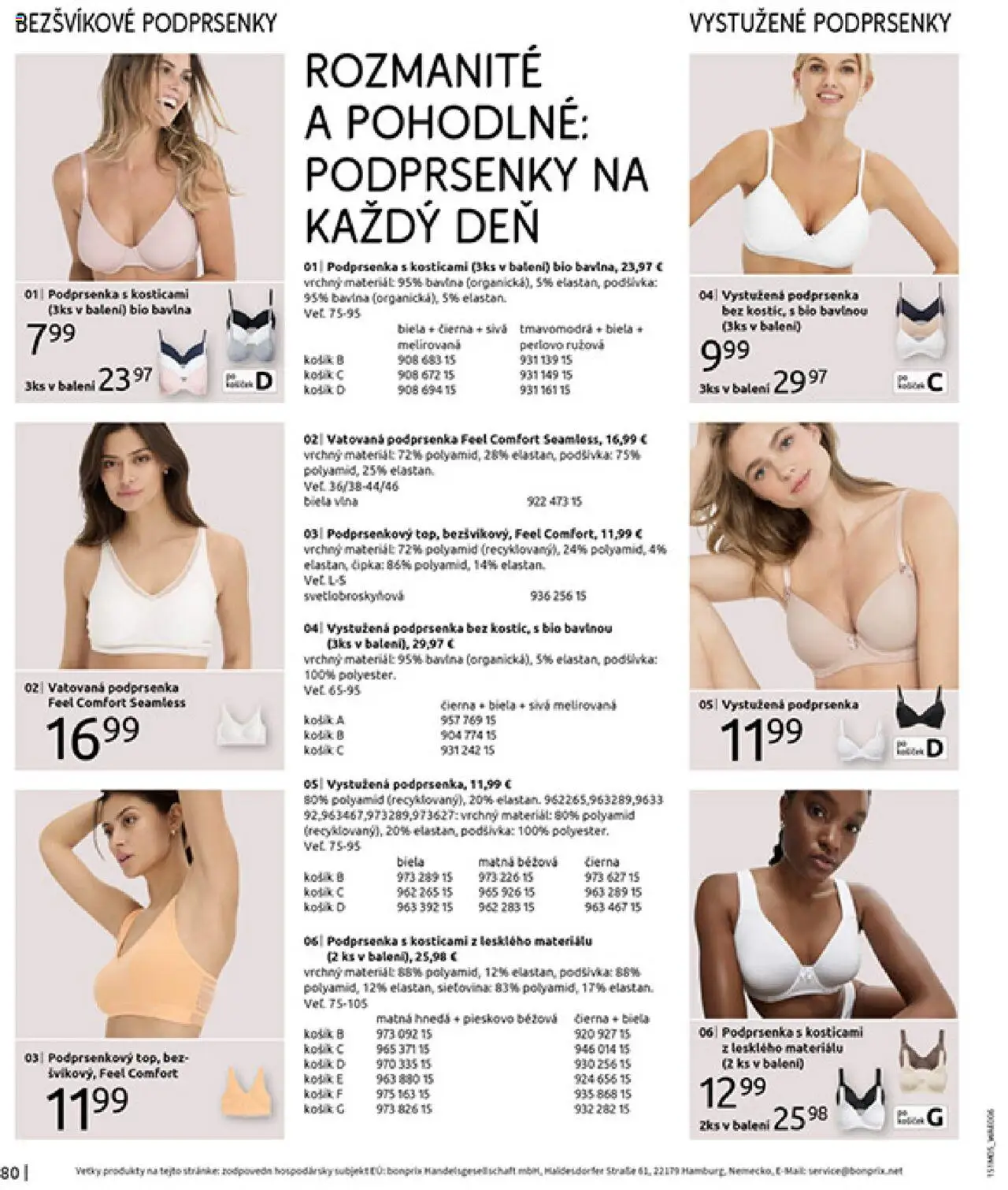 Bonprix katalóg citrusové farby │ platný od 26.05.2025 | Strana: 82 | Produkty: Podprsenka