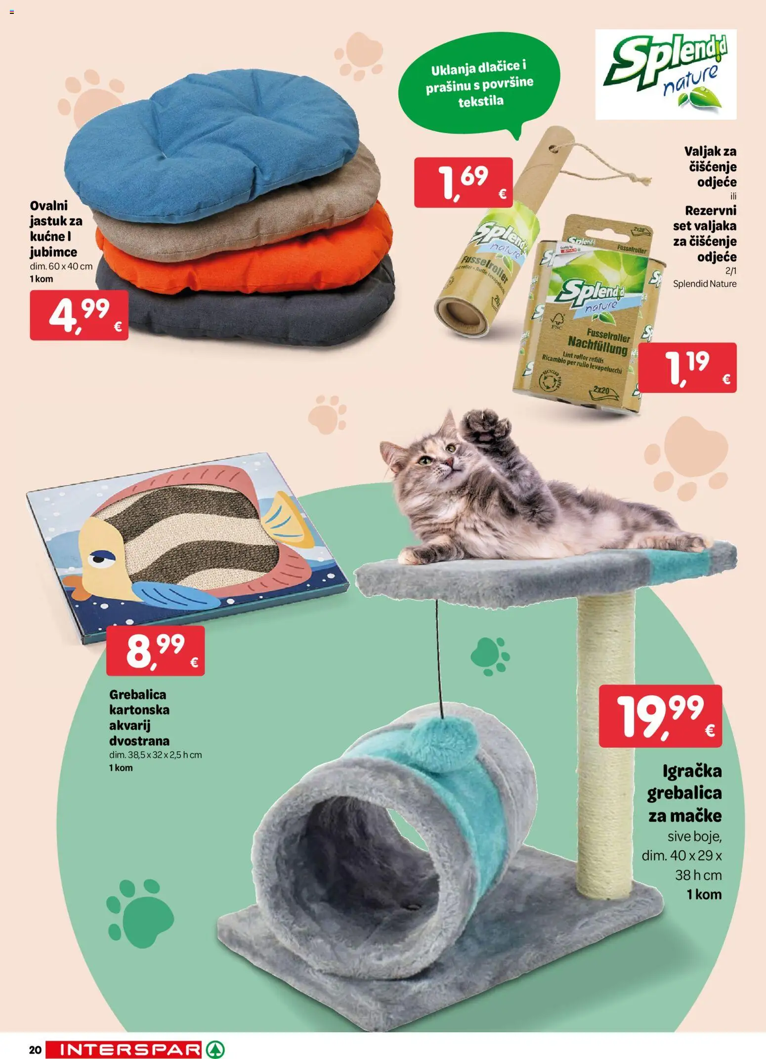 Interspar katalog | vrijedi od 19.11.2025 | Stranica: 20 | Proizvodi: Jastuk