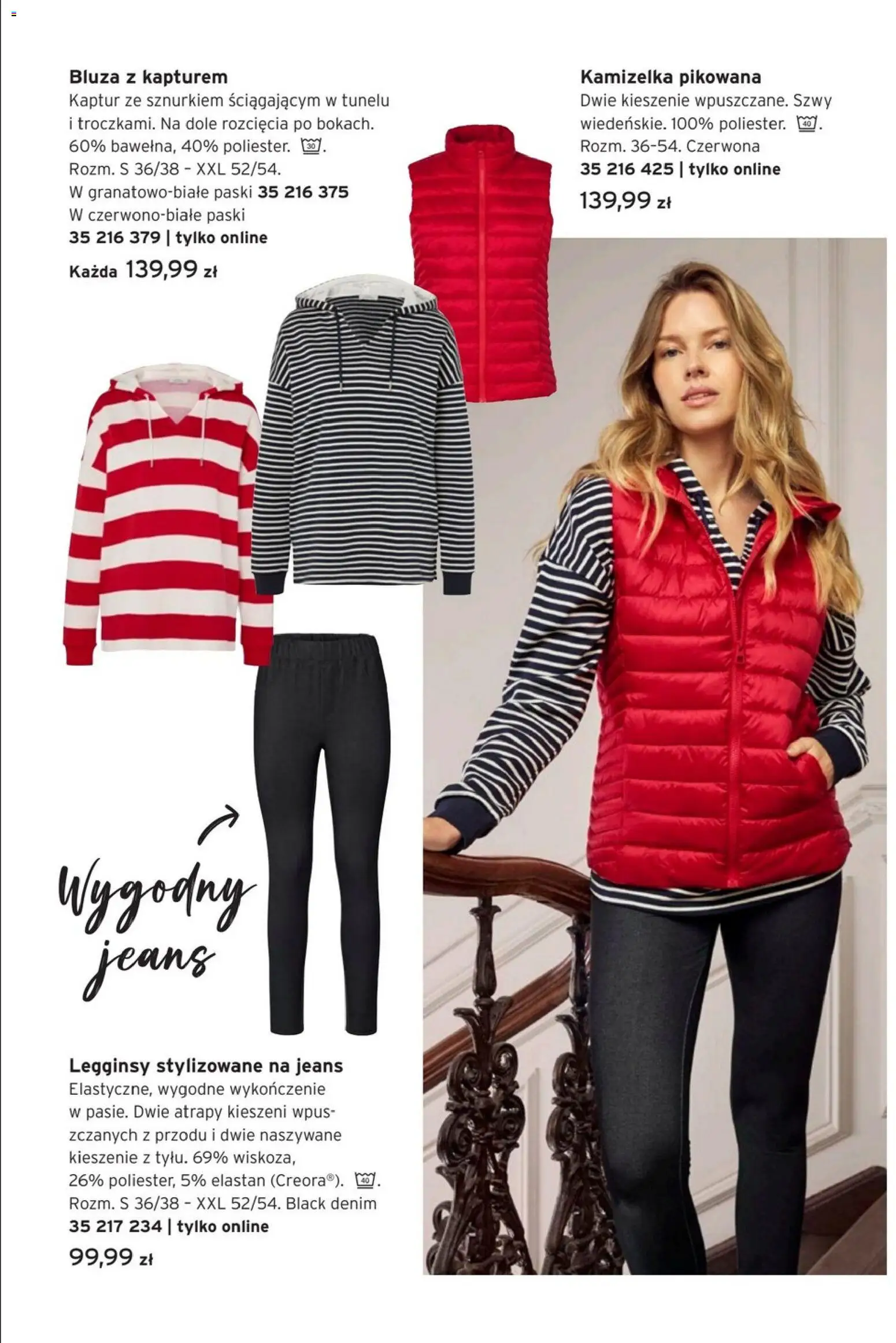 Tchibo promocje od 24.02.2026 | Strona: 4 | Produkty: Bluza z kapturem, Kamizelka, Legginsy